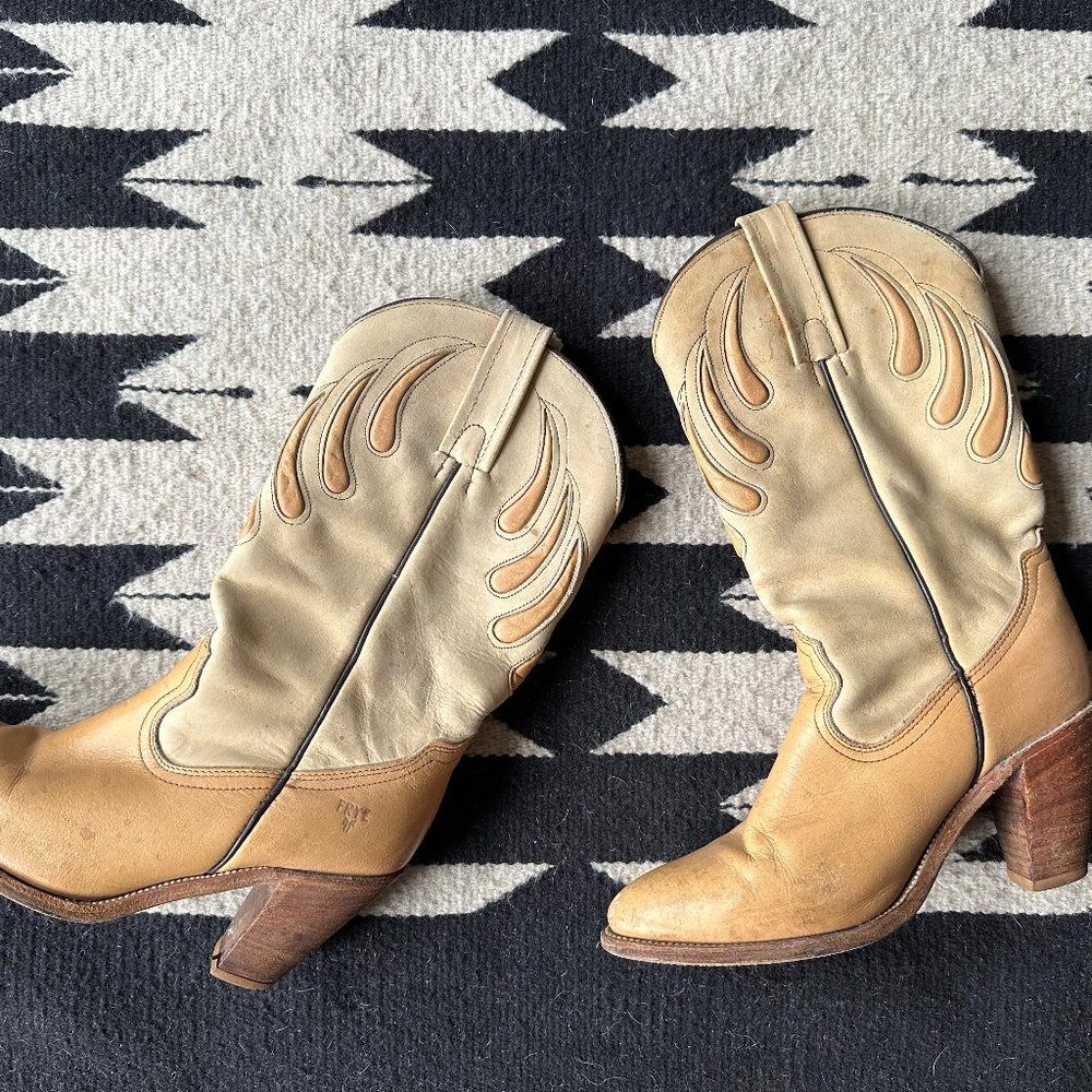 Vintage Frye Cowboy Boots
